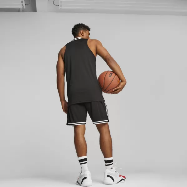  Funktions-T-Shirt für Herren PUMA HOOPS TEAM GAME JERSEY 676628-01 PUMA SCHWARZ 