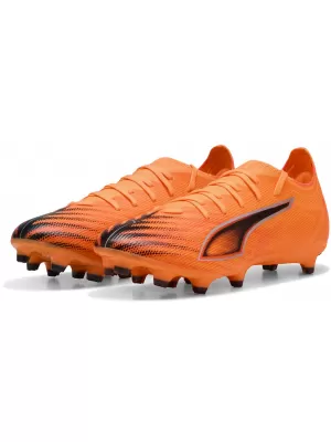 Stiefel PUMA ULTRA 6 MATCH FG/AG 108514-03 HITZEFEUER/SCHWARZ/GLÜHROT