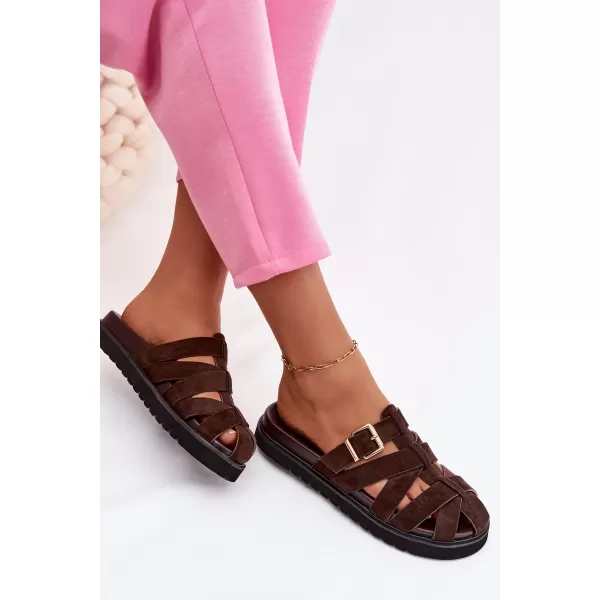  Damenhausschuhe BOTO ROSELISSE 41561 BRAUN 