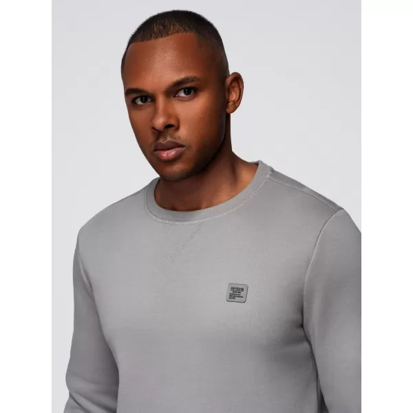  Herren-Sweatshirt OMBRE OM-SSNZ-0243 GRAU 