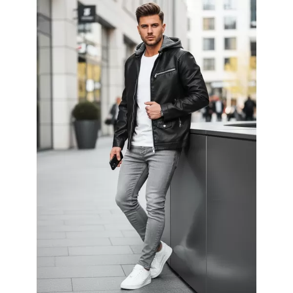  Herrenjacke DSTREET TX4387 SCHWARZ 