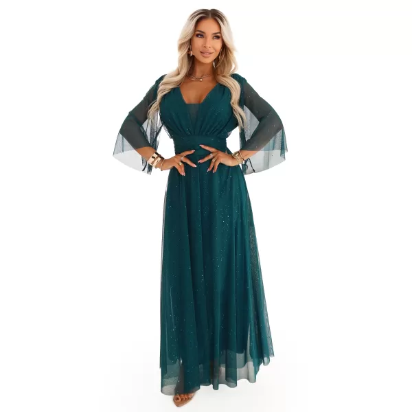  Kleid NUMOCO 654-1 FLASCHENGRÜN 