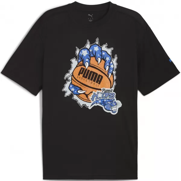  Herren-T-Shirt PUMA HOOPAVERSE TEE 3 632891-02 PUMA SCHWARZ 