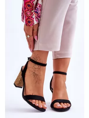 Damensandalen BOTO SELILA 25446 SCHWARZ