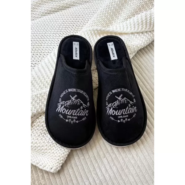  Herrenhausschuhe BOTO TIRANNE 40751 SCHWARZ 