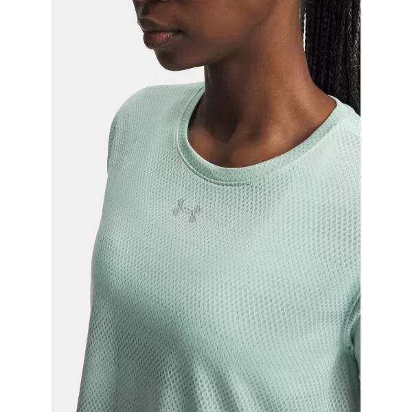  Damen-T-Shirt UNDER ARMOUR UA VELOCITI SHORTSLEEVE 6009540-703 GRÜN 