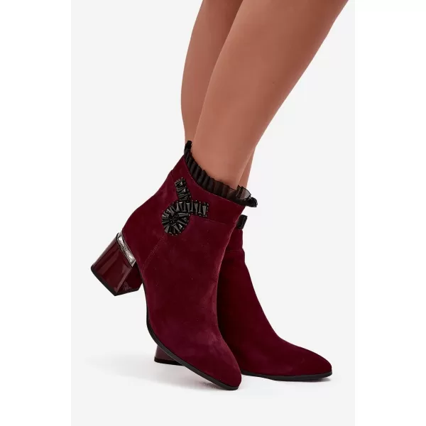  Damenschuhe D&A MR52-127 WEIN 