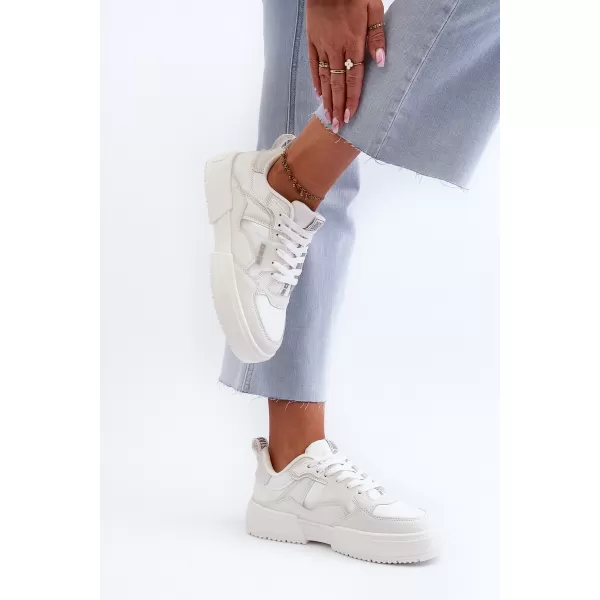  Damen-Sneaker BIG STAR NN274322 WEISS Big Star Shoes 