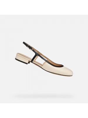 Ballerinas für Damen GEOX VIRNILISA B G012909 CREMIG