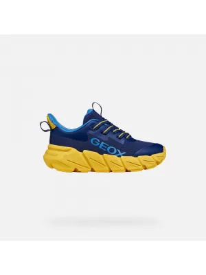 Turnschuhe für Jungen GEOX FLEXYPER FAST J46N1A0149JC0657 DUNKELBLAU