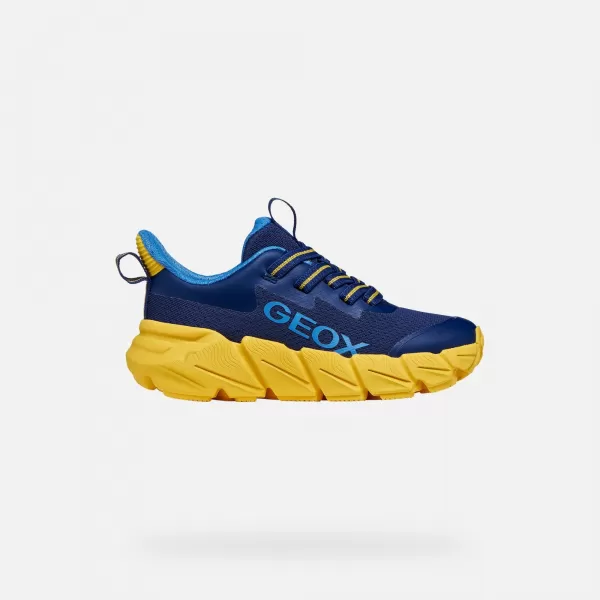  Turnschuhe für Jungen GEOX FLEXYPER FAST J46N1A0149JC0657 DUNKELBLAU 