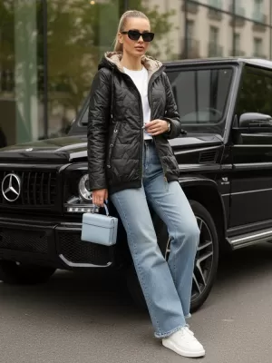 Damenjacke DSTREET TY5546 SCHWARZ