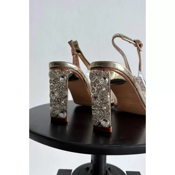  Damensandalen D&A MR52-236 GOLD 