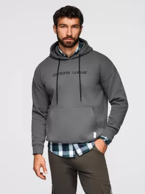 Herren-Sweatshirt OMBRE OM-SSNZ-0241 GRAPHIT