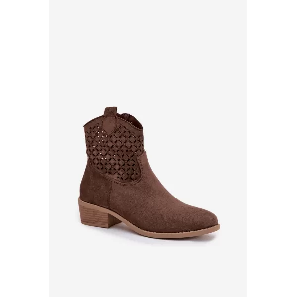  Damenschuhe mit Absatz BOTO BRIAVINE 41827 BRAUN 