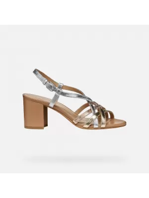 Damensandalen GEOX VIRNILISA 65 S G012824 GOLDEN