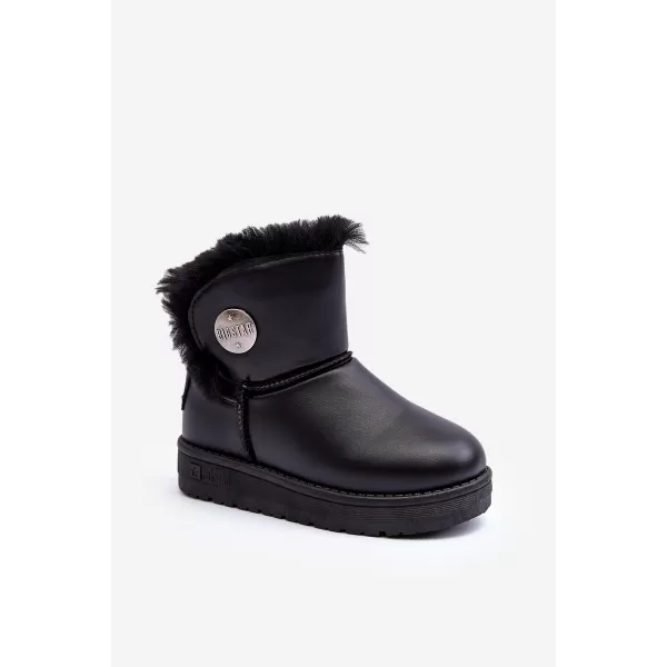  Kinder-Schneestiefel BIG STAR MM374082 SCHWARZ Big Star Shoes 
