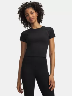 Damen-T-Shirt UNDER ARMOUR MOTION MESH SS 6011045-001 SCHWARZ