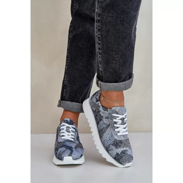  Damenschuhe D&A LR51-635 BLAU 