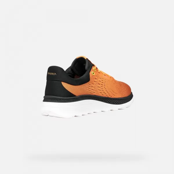 Herren-Sneaker GEOX SPHERICA ACTIF X1 G014569 ORANGE 