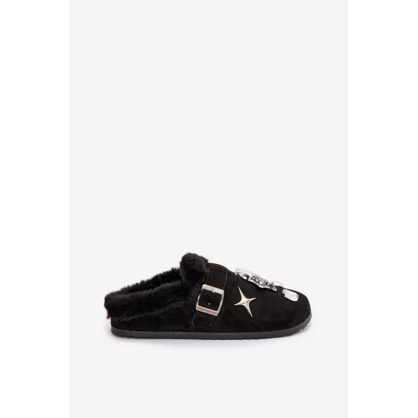 Damenhausschuhe BOTO THALORA 40801 SCHWARZ 