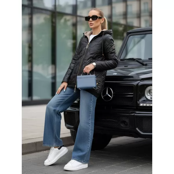  Damenjacke DSTREET TY5546 SCHWARZ 