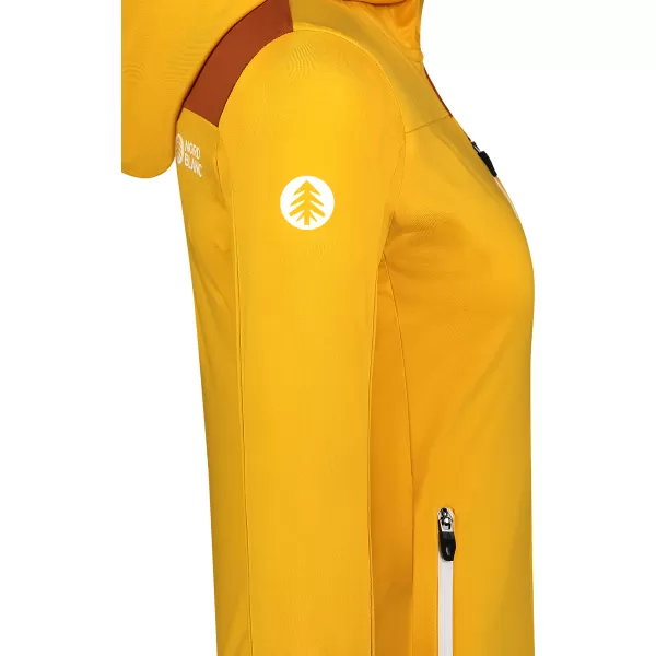  Powerfleece-Sweatshirt für Damen NORDBLANC RIVA NBWFL8292 BERNSTEIN 
