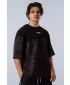 Übergroßes T-Shirt POWER 898 DARK BROWN CAMO Nebbia