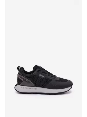 Herren-Sneaker BIG STAR RR174361 SCHWARZ Big Star Shoes