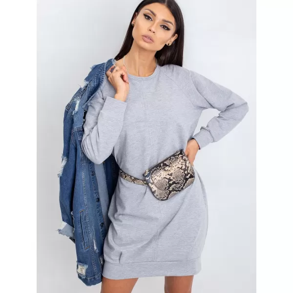  Kleid BASIC FEEL GOOD RV-TU-5184.93P GRAU 