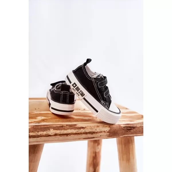  Kinder-Sneaker BIG STAR KK374074 SCHWARZ Big Star Shoes 