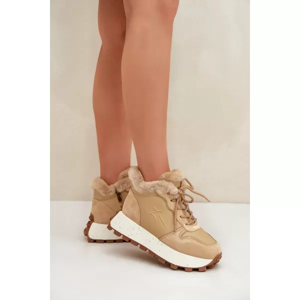  Damenschuhe BIG STAR OO274A330 BEIGE Big Star Shoes 
