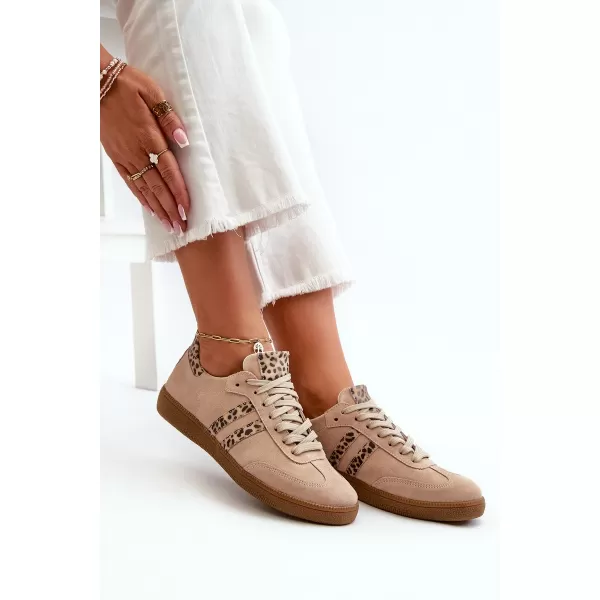  Damen-Sneaker ZAZOO N1068 32634 BEIGE 