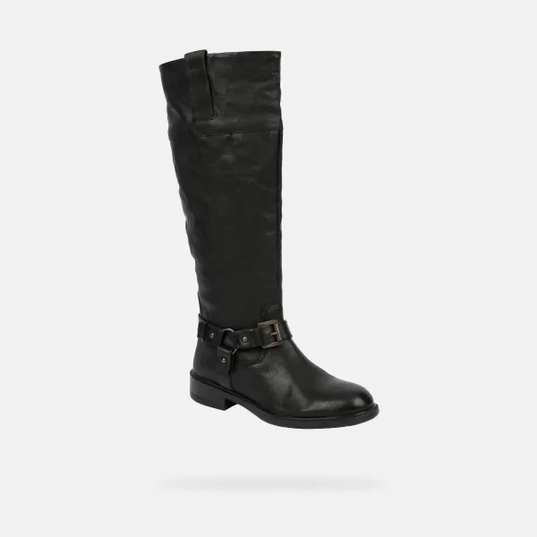  Damenstiefel GEOX CATRIA G015022 SCHWARZ 