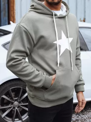 Herren-Sweatshirt DSTREET BX5928 KHAKI