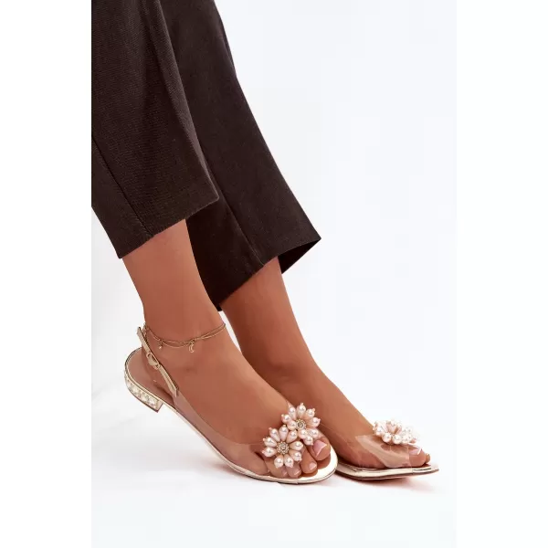  Damensandalen D&A MR52-229 GOLD 