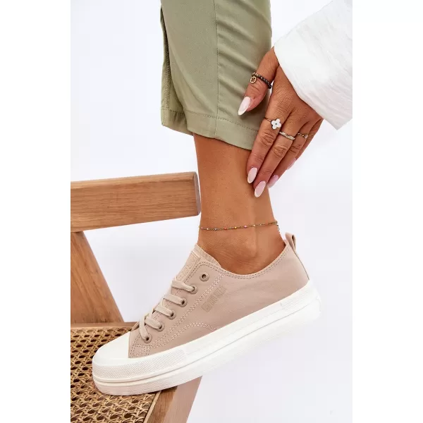  Damen-Sneaker BIG STAR LL274969 BEIGE Big Star Shoes 