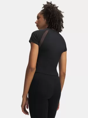 Damen-T-Shirt UNDER ARMOUR MOTION MESH SS 6011045-001 SCHWARZ
