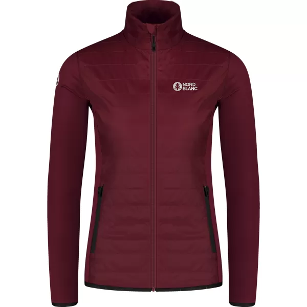  Sportjacke für Damen NORDBLANC HINTER NBWJL8361 BURGUND 