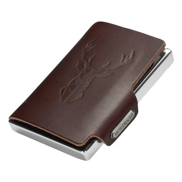  Geldbörse MONDRAGHI Silhouette Modern Deer BRAUN 