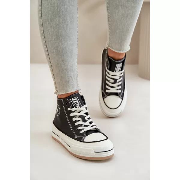  Damen-Sneaker BIG STAR OO274062 SCHWARZ Big Star Shoes 