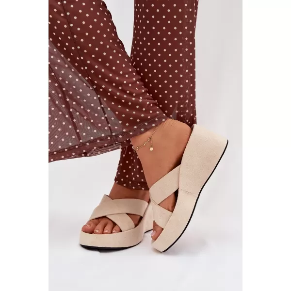  Damenhausschuhe BOTO CALORINE 41357 BEIGE 