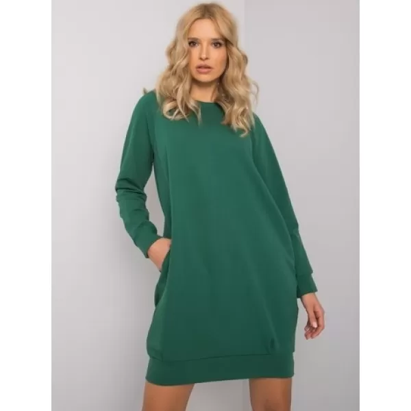  Kleid BASIC FEEL GOOD RV-TU-5184.93P DUNKELGRÜN 