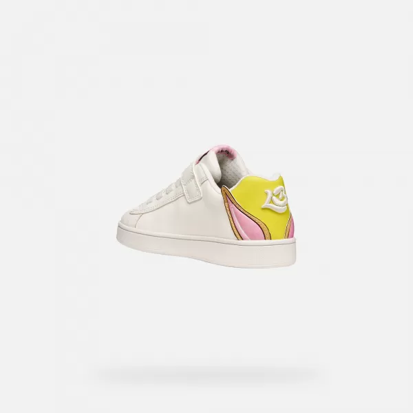  Mädchen-Sneaker GEOX ECLYPER J65LRH05411C0592 WEIß 