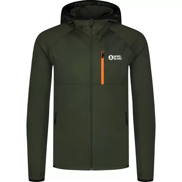  Powerfleece-Sweatshirt für Herren NORDBLANC CREEK NBWFM8280 GRÜN 