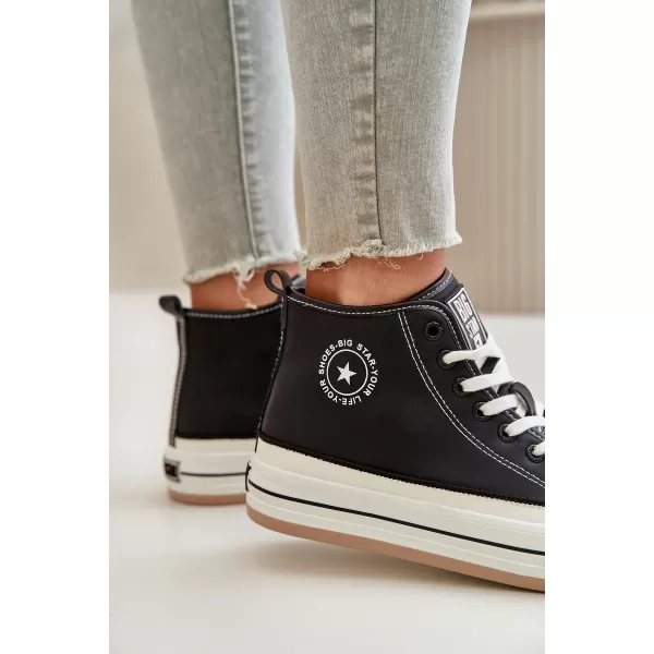  Damen-Sneaker BIG STAR OO274062 SCHWARZ Big Star Shoes 