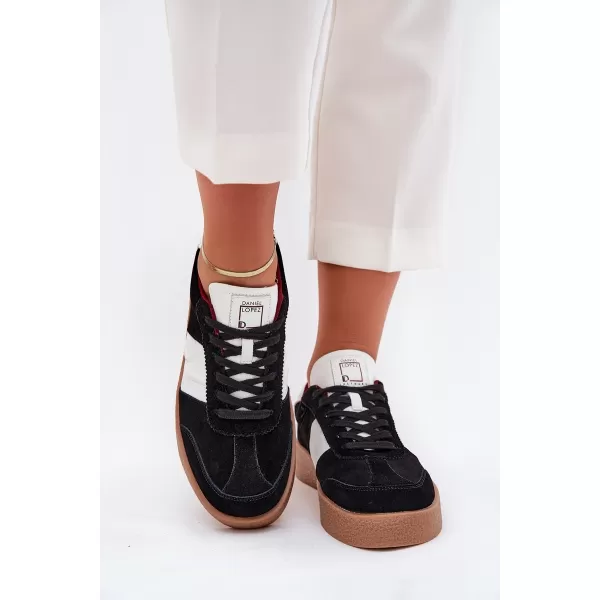  Damen-Sneaker LOPEZ JUST DARE SS2D4021 SCHWARZ Daniel Lopez Just Dare 