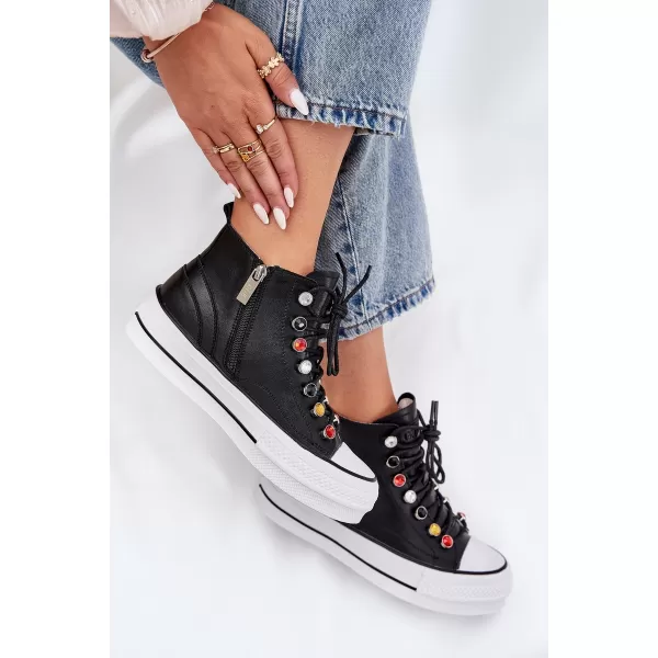  Damenschuhe GOE RR2N4101 SCHWARZ 