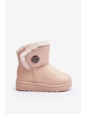 Kinder-Winterschuhe BIG STAR MM374084 BEIGE Big Star Shoes