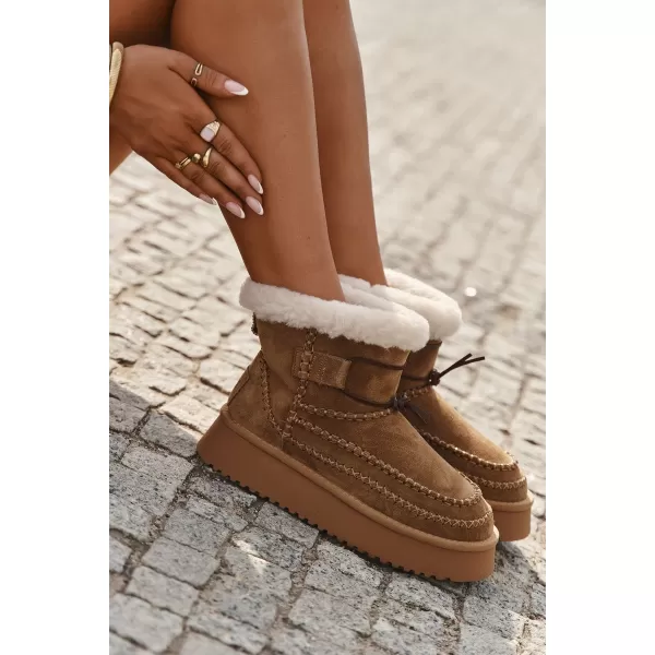  Damenschuhe BIG STAR SS274373 BRAUN/BEIGE Big Star Shoes 
